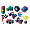 Floss & Rock Clay And Play Hava İle Kuruyan Kil Seti/ Cars
