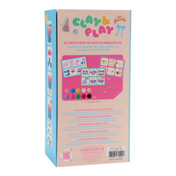Floss & Rock Clay And Play Hava İle Kuruyan Kil Seti/ Princess Floss & Rock Clay And Play Hava İle Kuruyan Kil Seti/ Princess