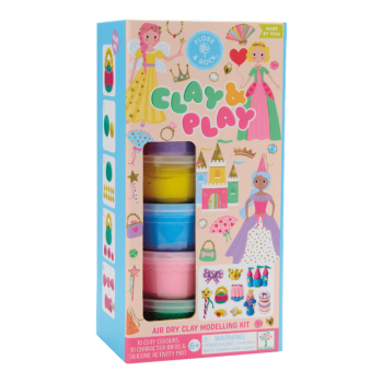 Floss & Rock Clay And Play Hava İle Kuruyan Kil Seti/ Princess