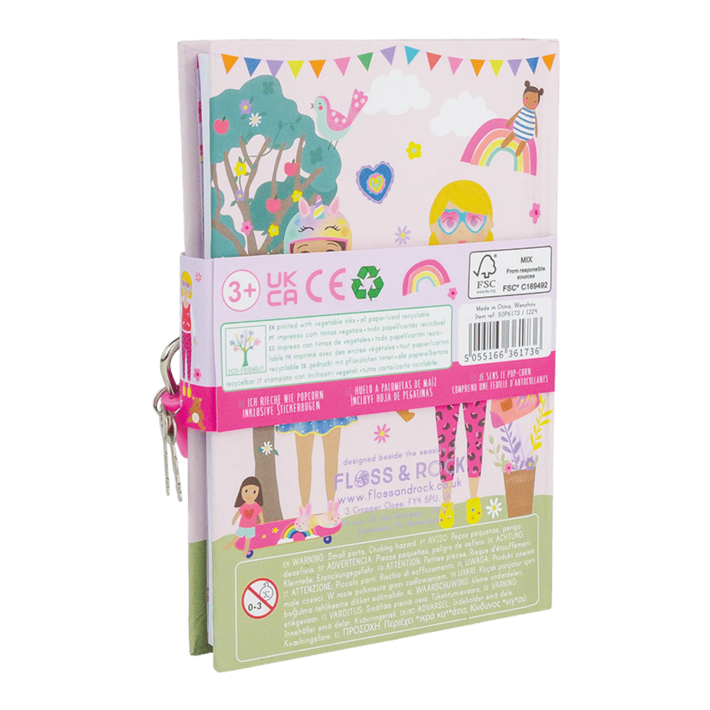 FLOSS & ROCK Kokulu Kilitli Günlük / Best Friend - 5055166361736 - 5055166361736