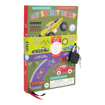 FLOSS & ROCK Kokulu Kilitli Günlük / Cars FLOSS & ROCK Kokulu Kilitli Günlük / Cars