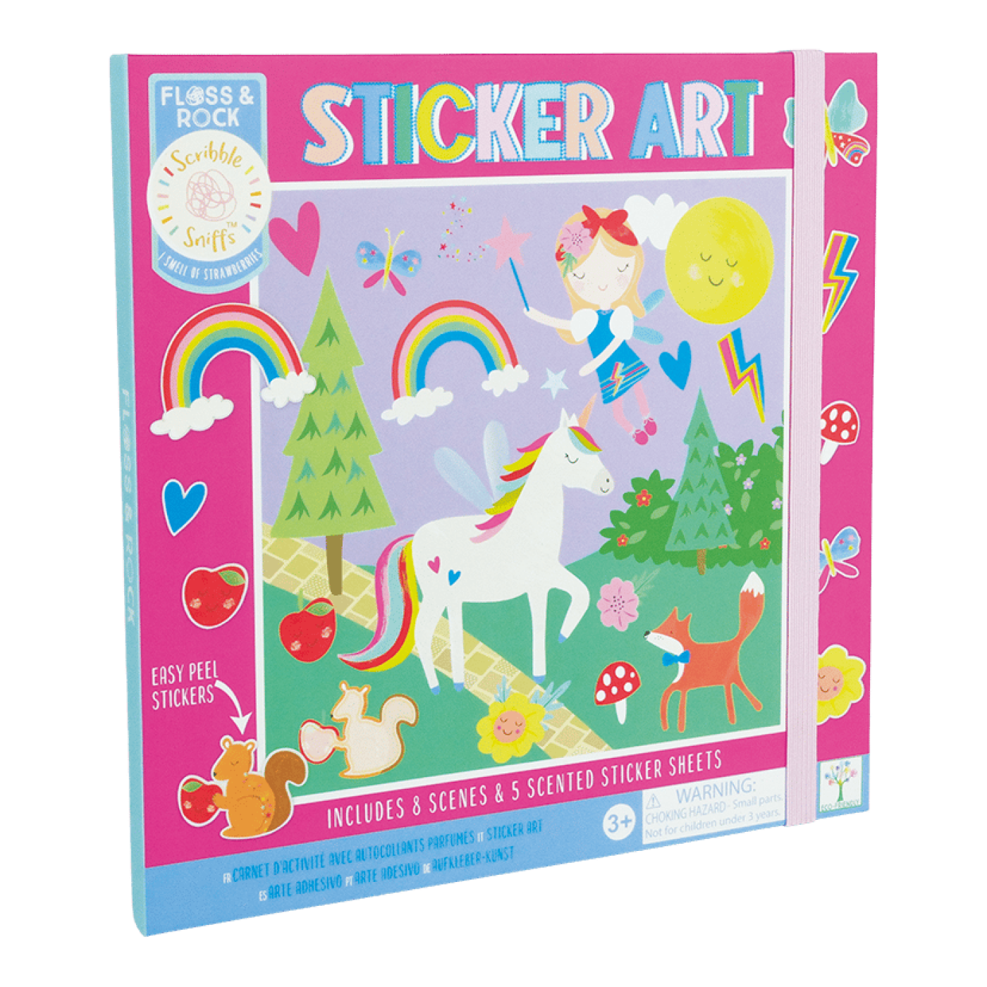 Floss & Rock - Kokulu Sticker Aktivite Kitabı / Rainbow Fairy - 5055166361651 - 5055166361651