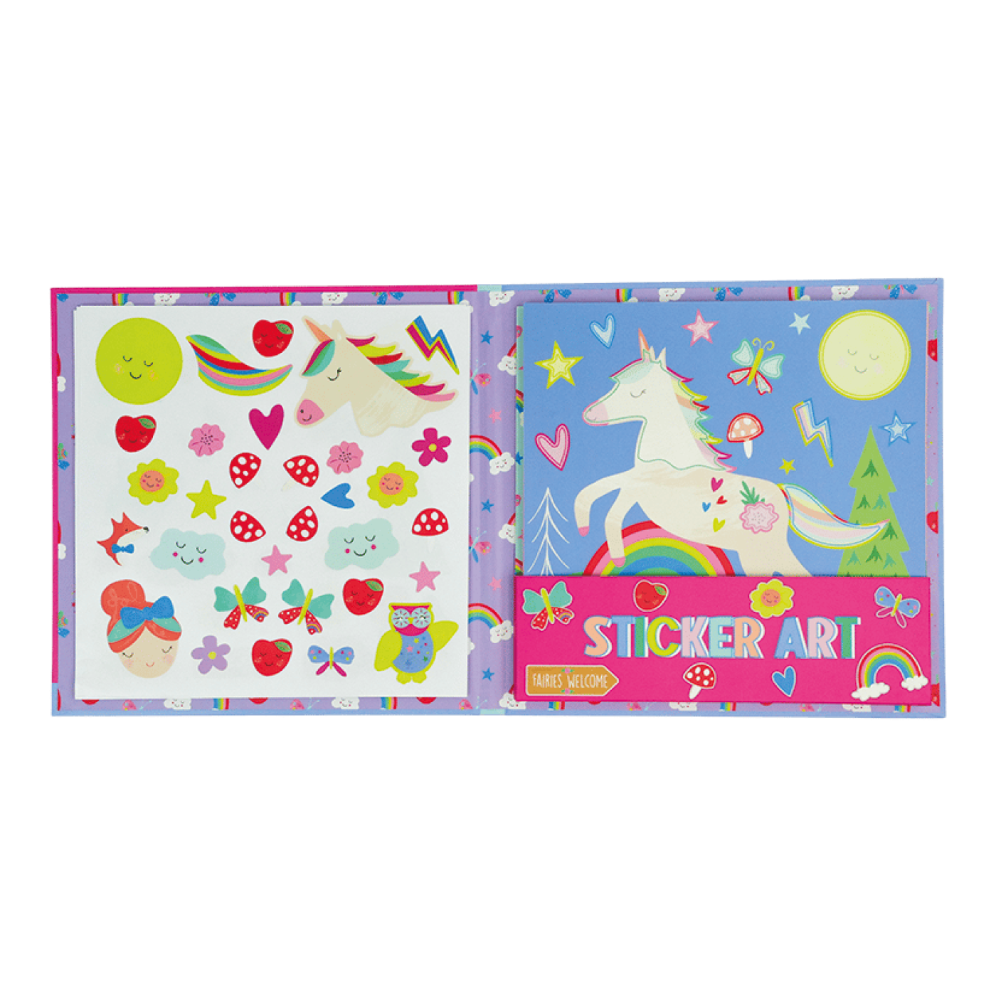 Floss & Rock - Kokulu Sticker Aktivite Kitabı / Rainbow Fairy - 5055166361651 - 5055166361651