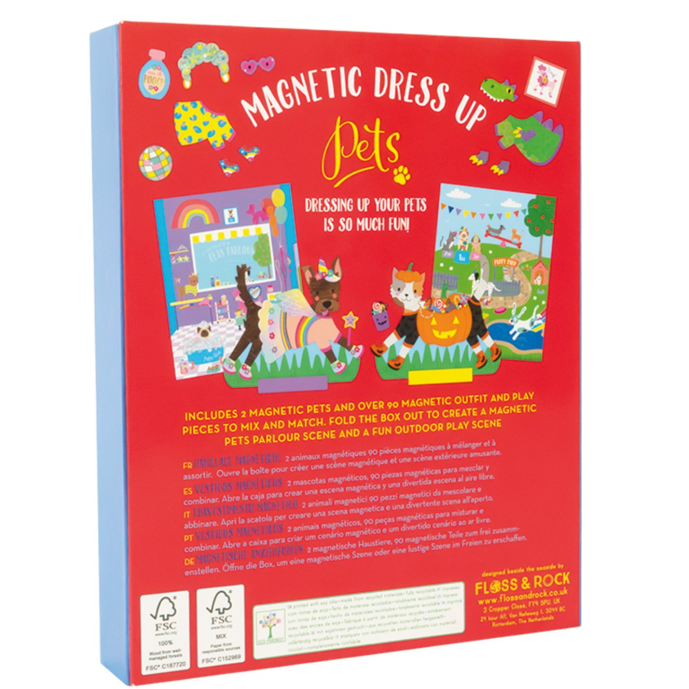 Floss & Rock Mıknatıslı Giydirme Setleri / Pets - 51P6183 - 5055166361835