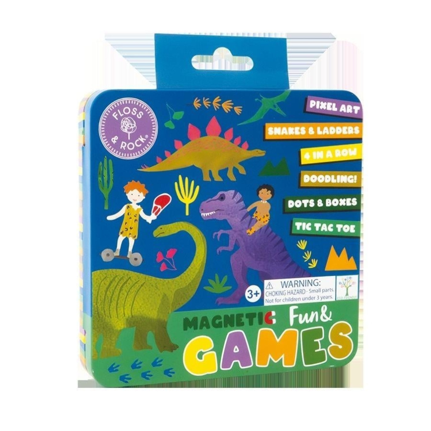 Floss & Rock Mıknatıslı Kutu Oyunları / Dino Floss & Rock Mıknatıslı Kutu Oyunları / Dino