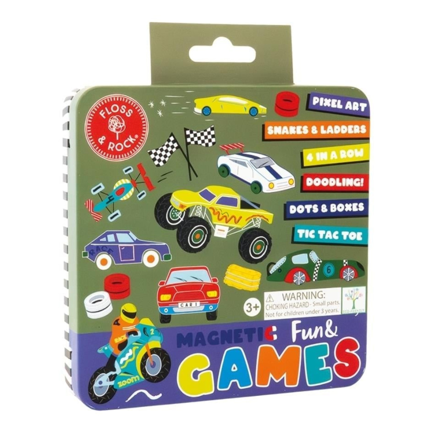 Floss & Rock Mıknatıslı Kutu Oyunları / Cars - 5055166361897 Floss & Rock Mıknatıslı Kutu Oyunları / Cars - 51P6189 - 5055166361897