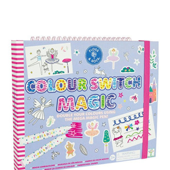 Floss & Rock - Renk Değiştiren Sihirli Aktivite Kitabı / Enchanted