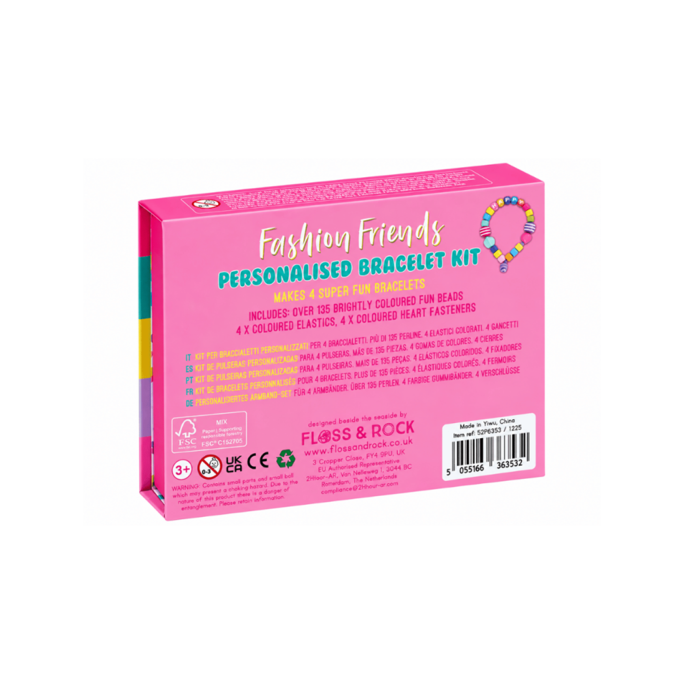 Floss & Rock Floss and Rock Bileklik Yapım Seti - 899,00TL TL - Kikis Corner Floss and Rock Bileklik Yapım Seti - El İşi ve Tasarım Aktiviteleri Görseli