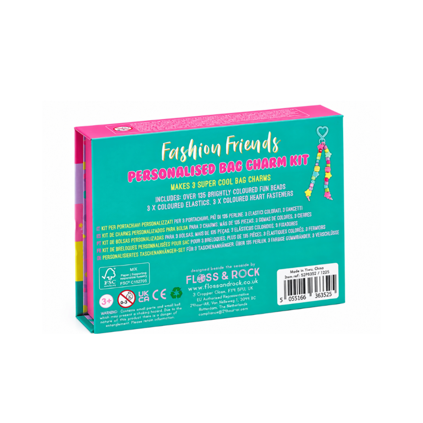 Floss & Rock Floss and Rock Çanta Anahtarlığı Yapım Seti - 899,00TL TL - Kikis Corner Floss and Rock Çanta Anahtarlığı Yapım Seti - El İşi ve Tasarım Aktiviteleri Görseli
