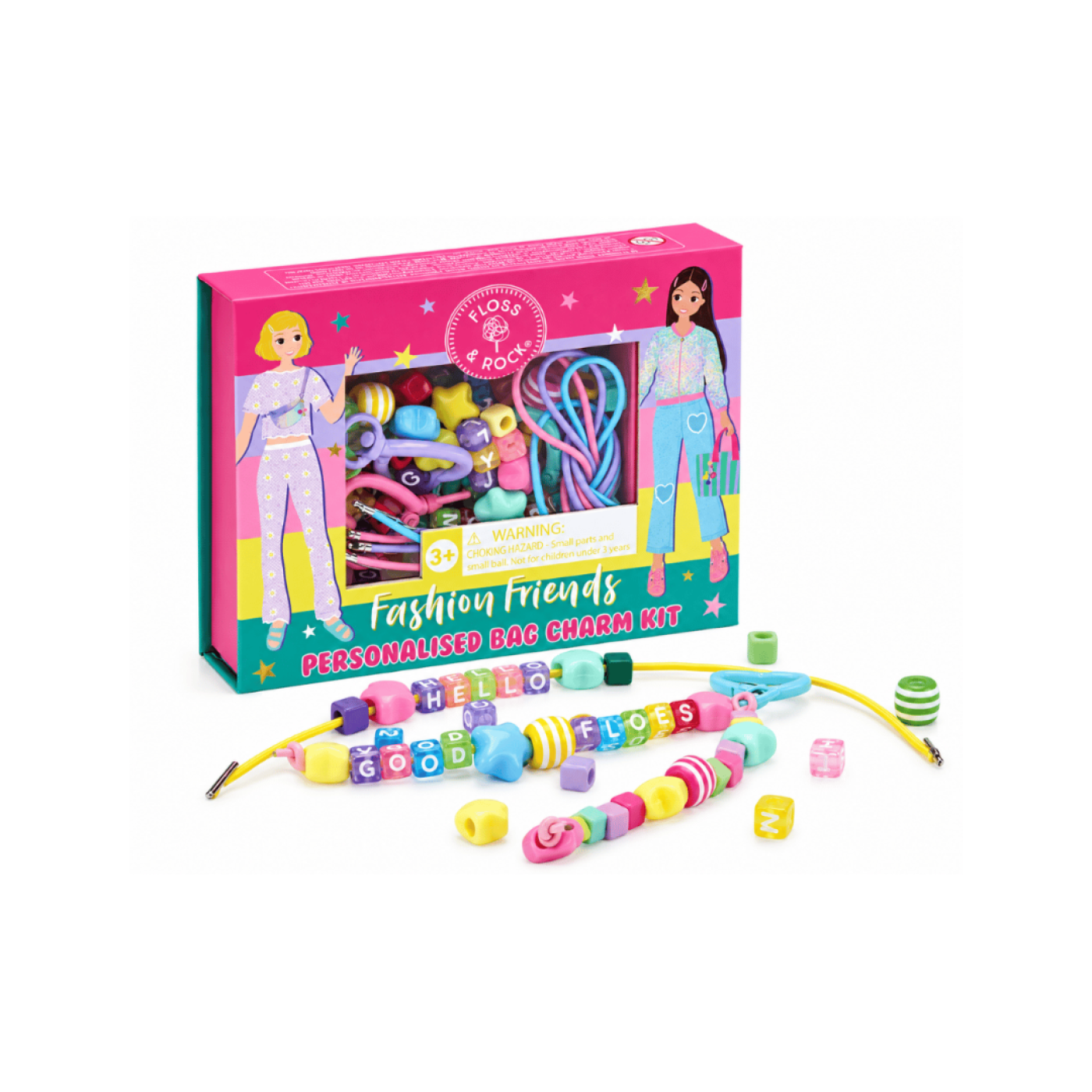 Floss & Rock Floss and Rock Çanta Anahtarlığı Yapım Seti - 899,00TL TL - Kikis Corner Floss and Rock Çanta Anahtarlığı Yapım Seti - El İşi ve Tasarım Aktiviteleri Görseli