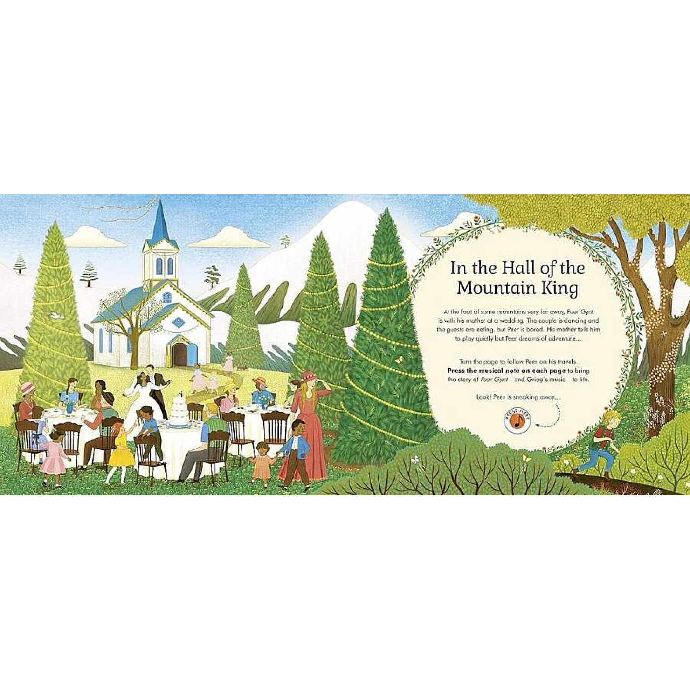 Frances Lincoln - The Story Orchestra: In The Hall Of The Mountain King - Sesli, Kaydırmalı ve 3D Kitaplar Görseli