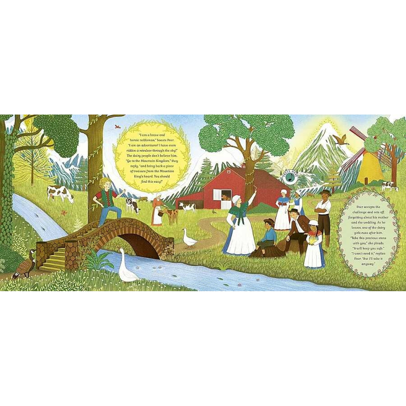 Frances Lincoln - The Story Orchestra: In The Hall Of The Mountain King - Sesli, Kaydırmalı ve 3D Kitaplar Görseli