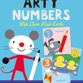 Arty Mouse Arty Numbers Wipe Clean Flash Cards