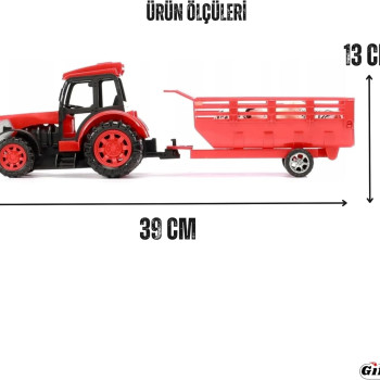 Uzaktan Kumandalı Römorklu Çiftçi Traktör Uzaktan Kumandalı Römorklu Çiftçi Traktör
