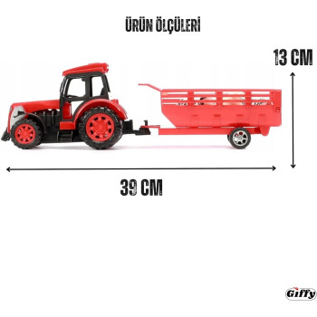 Uzaktan Kumandalı Römorklu Çiftçi Traktör Uzaktan Kumandalı Römorklu Çiftçi Traktör