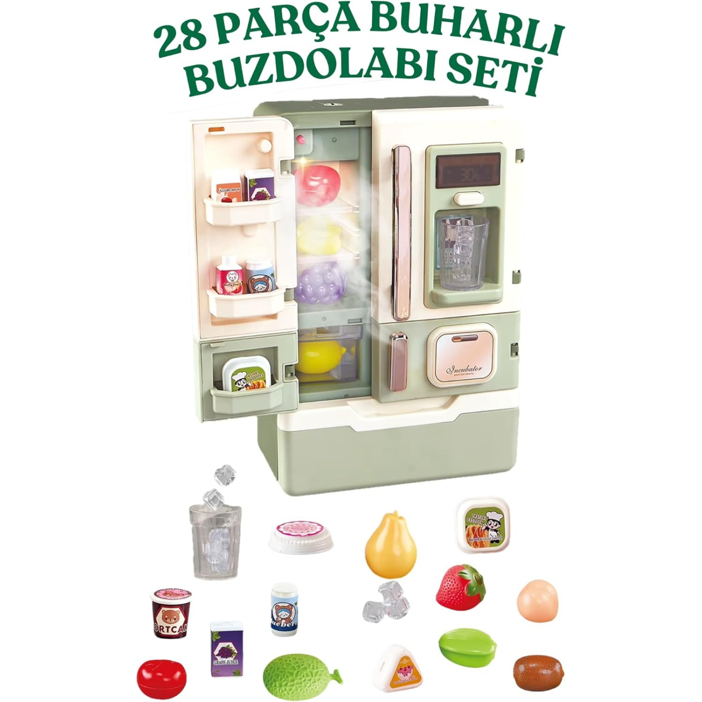 Mini Müzikli ve Buharlı Buzdolabı - 8694359106500 - 8694359106500