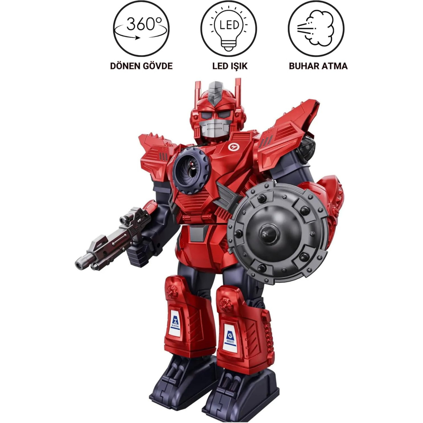 İnteraktif Pilli Robot