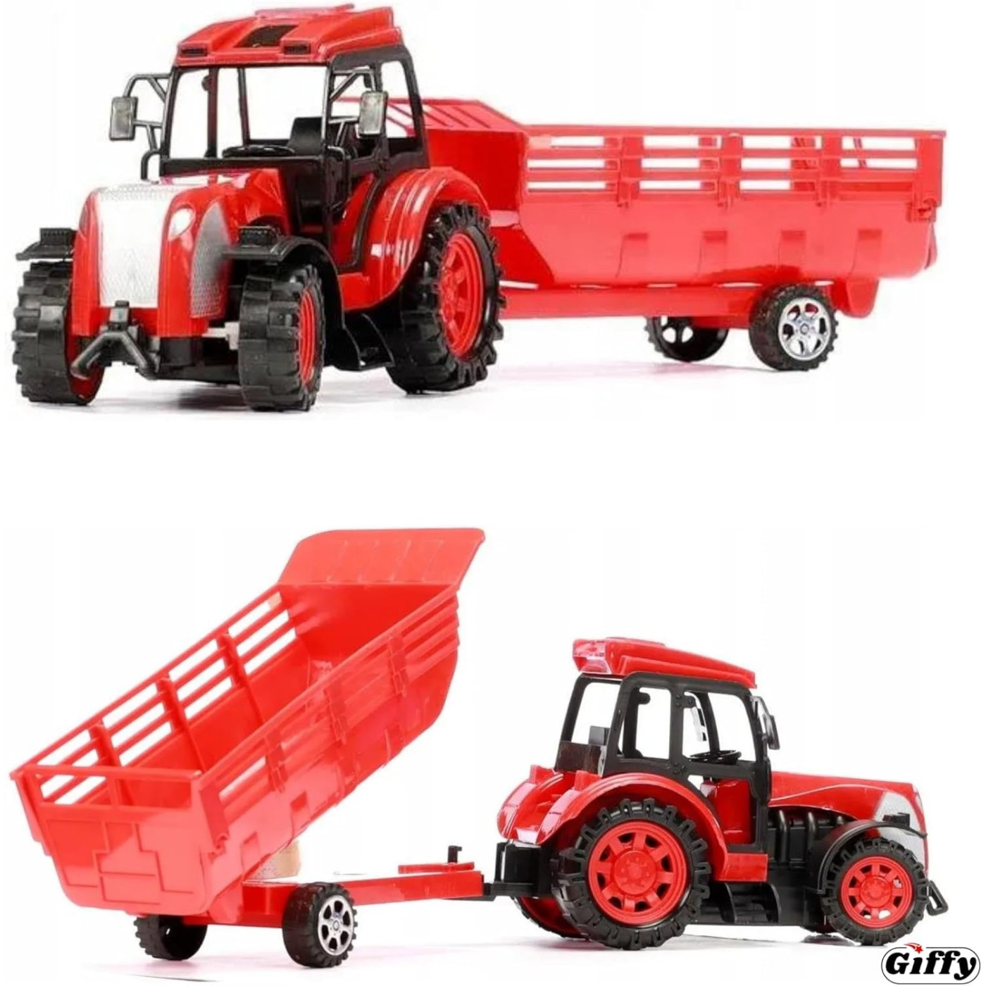 Uzaktan Kumandalı Römorklu Çiftçi Traktör Uzaktan Kumandalı Römorklu Çiftçi Traktör