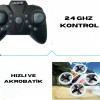 Giffy - Uzaktan Kumandalı Işıklı Neon Ledli Akıllı Drone Giffy - Uzaktan Kumandalı Işıklı Neon Ledli Akıllı Drone