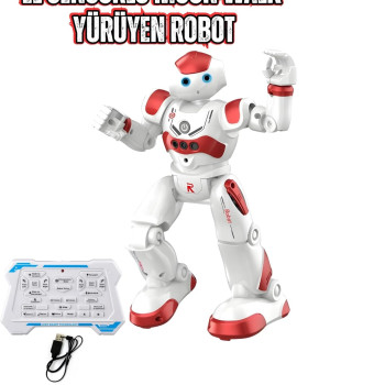 Giffy - Uzaktan Kumandalı  Dans Eden Akıllı Robot Kırmızı