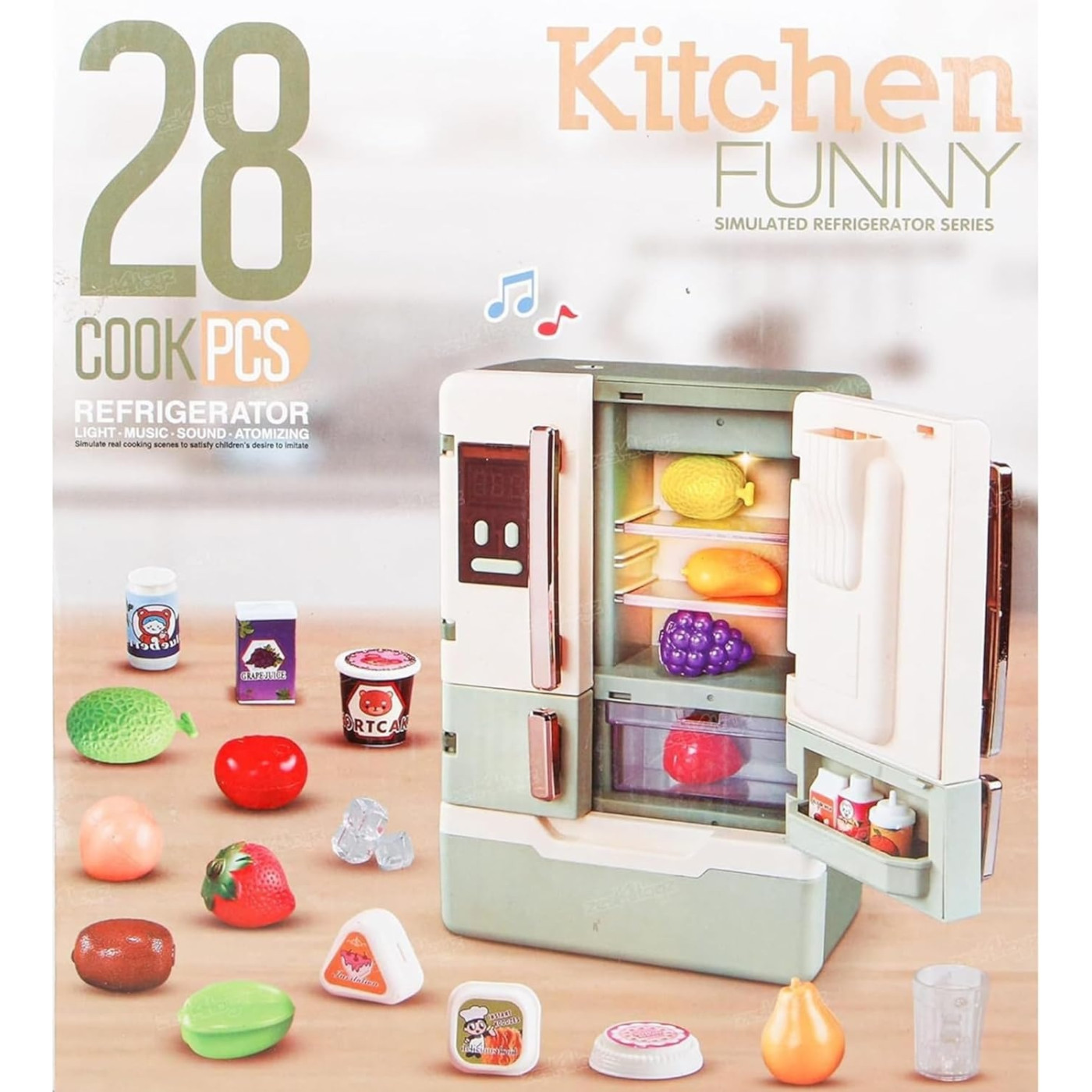 Mini Müzikli ve Buharlı Buzdolabı - 8694359106500 - 8694359106500