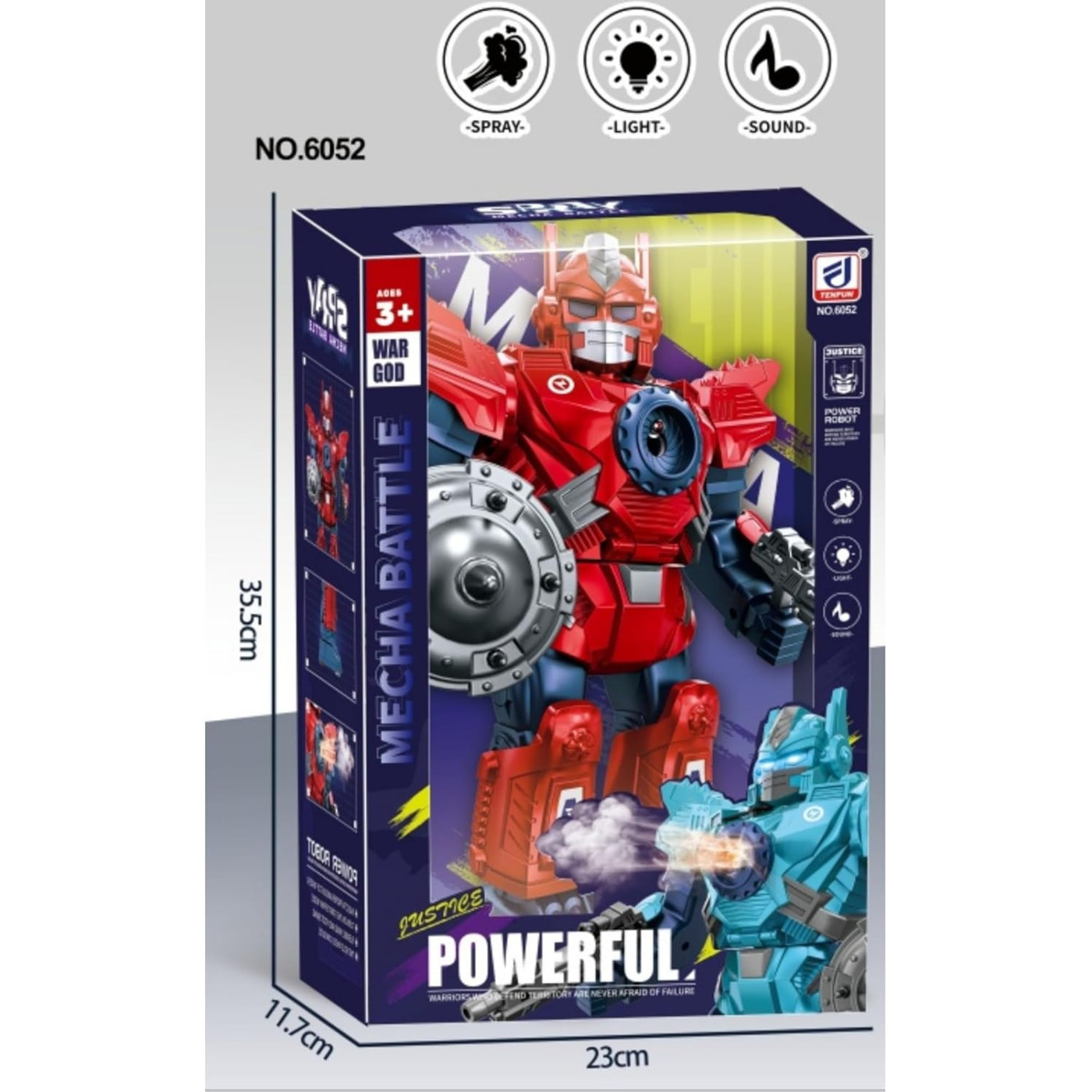 İnteraktif Pilli Robot