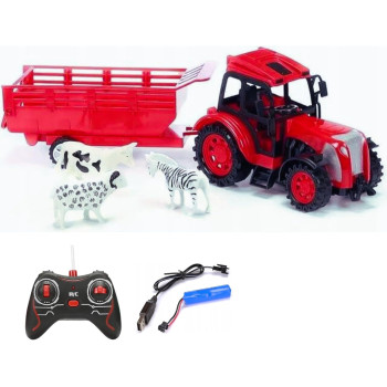 Uzaktan Kumandalı Römorklu Çiftçi Traktör