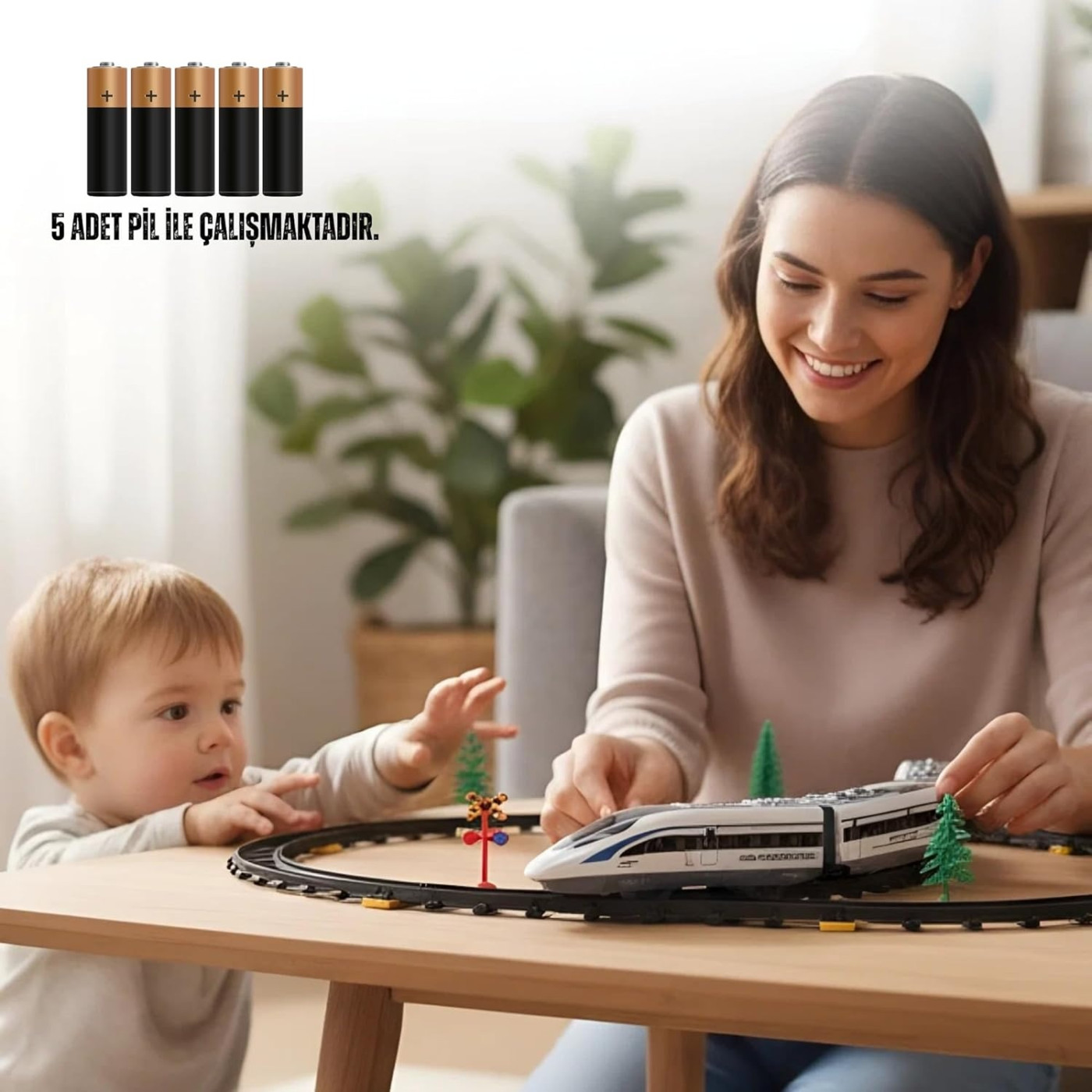 Giffy - Uzaktan Kumandalı Manyetik Tren - 8694359103929 - 8694359103929