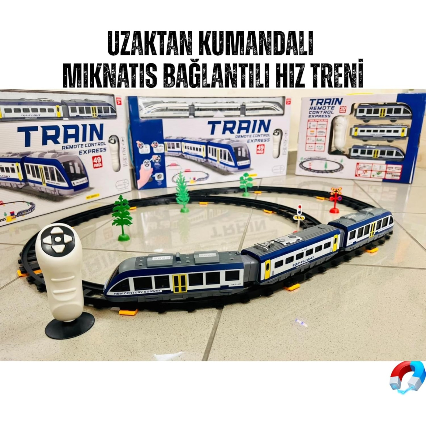 Giffy - Uzaktan Kumandalı Manyetik Tren - 8694359103929 - 8694359103929