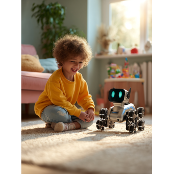 Giffy - Uzaktan Kumandalı Müzikli ve Işıklı Akıllı Robot