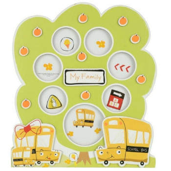 Gifthing Fotoğraf Çerçevesi Sarı Okul Otobüsü