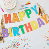 Ginger Ray - Happy Birthday Asılan Süs - Renkli - RA-936 - 5056275100124