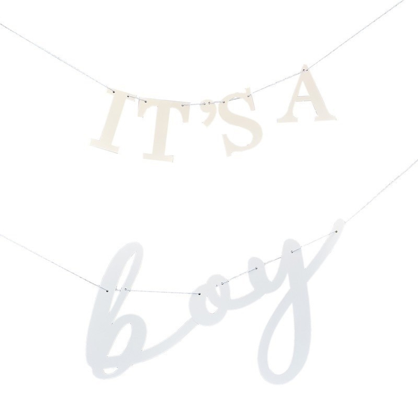 Ginger Ray Baby Shower Asılan Süs - It's a Boy - Baby Shower Görseli