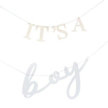 Baby Shower Asılan Süs - It's a Boy
