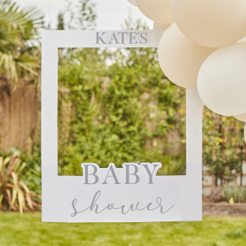 Baby Shower Hatıra Fotoğrafı Çerçevesi Baby Shower Hatıra Fotoğrafı Çerçevesi