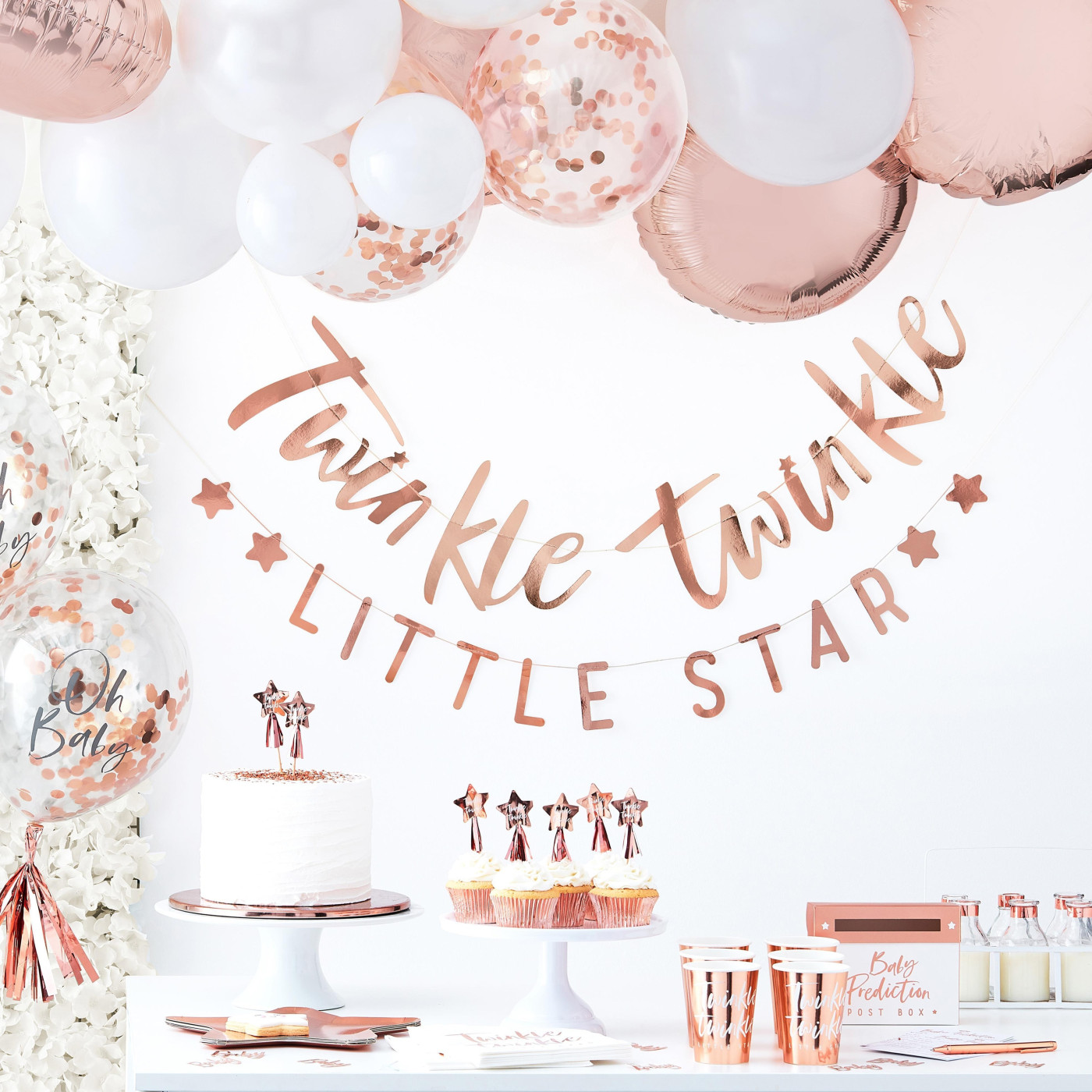 Baby Shower Konfeti - Rose Gold - TW-826 - 5055995985127