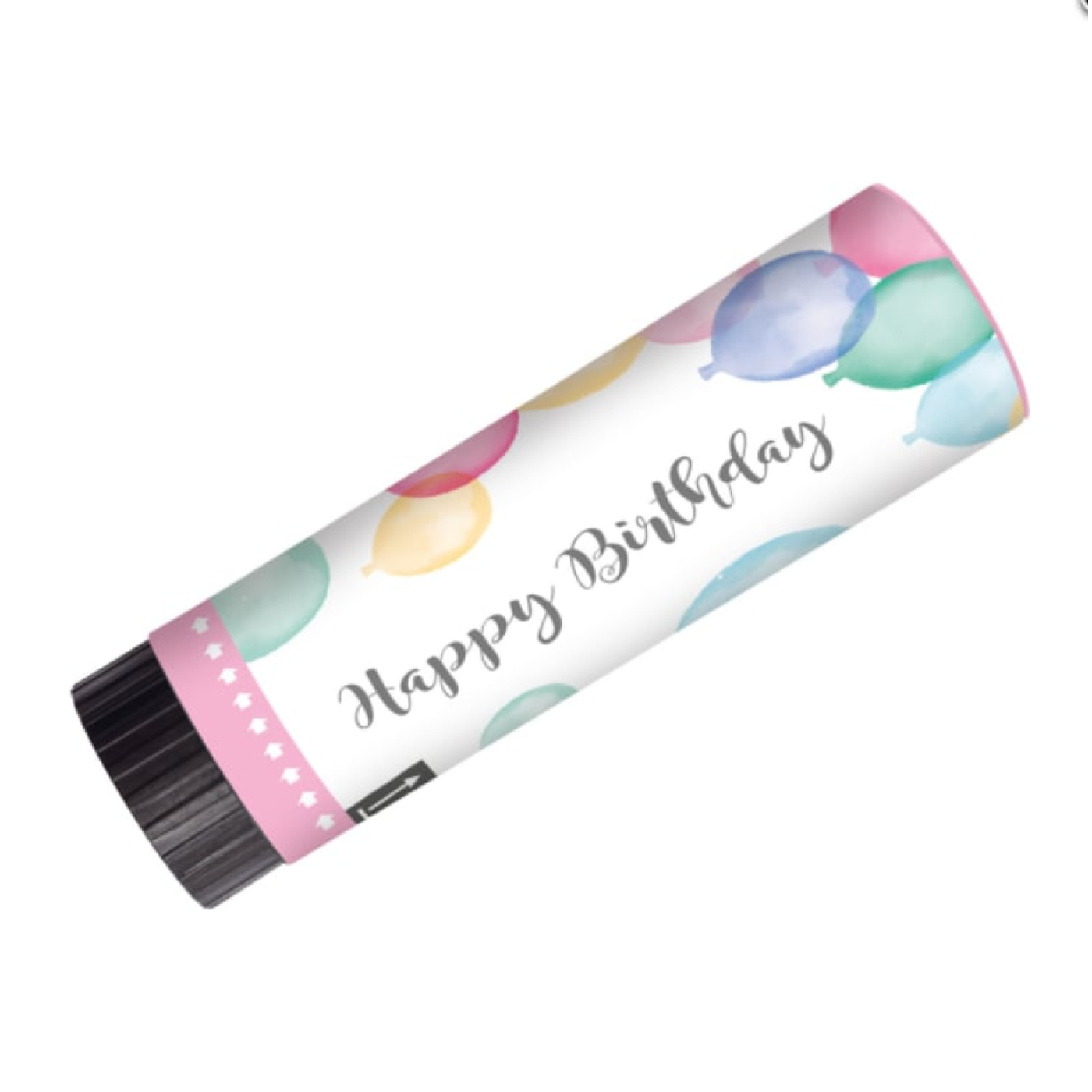 2 Parti Popper - Mutlu Yıllar Pastel Plastik / Kağıt 15 cm - 9903720 - 013051851538