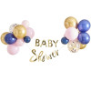 Ginger Ray - Baby Shower Yazısı ve Balon Dekorlar - Altın - GR-111 - 5056275130114