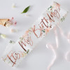 Ginger Ray - Its My Birthday - Çiçekli Kuşak - DF-820 - 5055995996413
