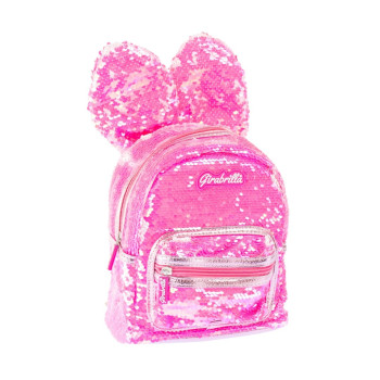 Girabrilla - Payetli Sırt Çantası Tavşan Beyaz Girabrilla - Payetli Sırt Çantası Tavşan Beyaz
