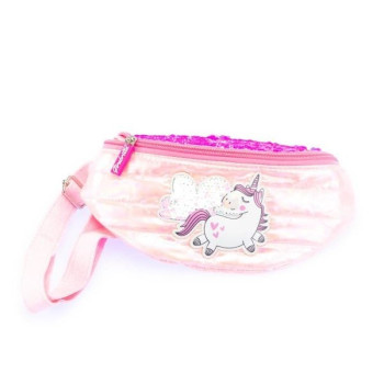 Girabrilla - Puffer Unicorn Bel Çantası Pembe  Girabrilla - Puffer Unicorn Bel Çantası Pembe