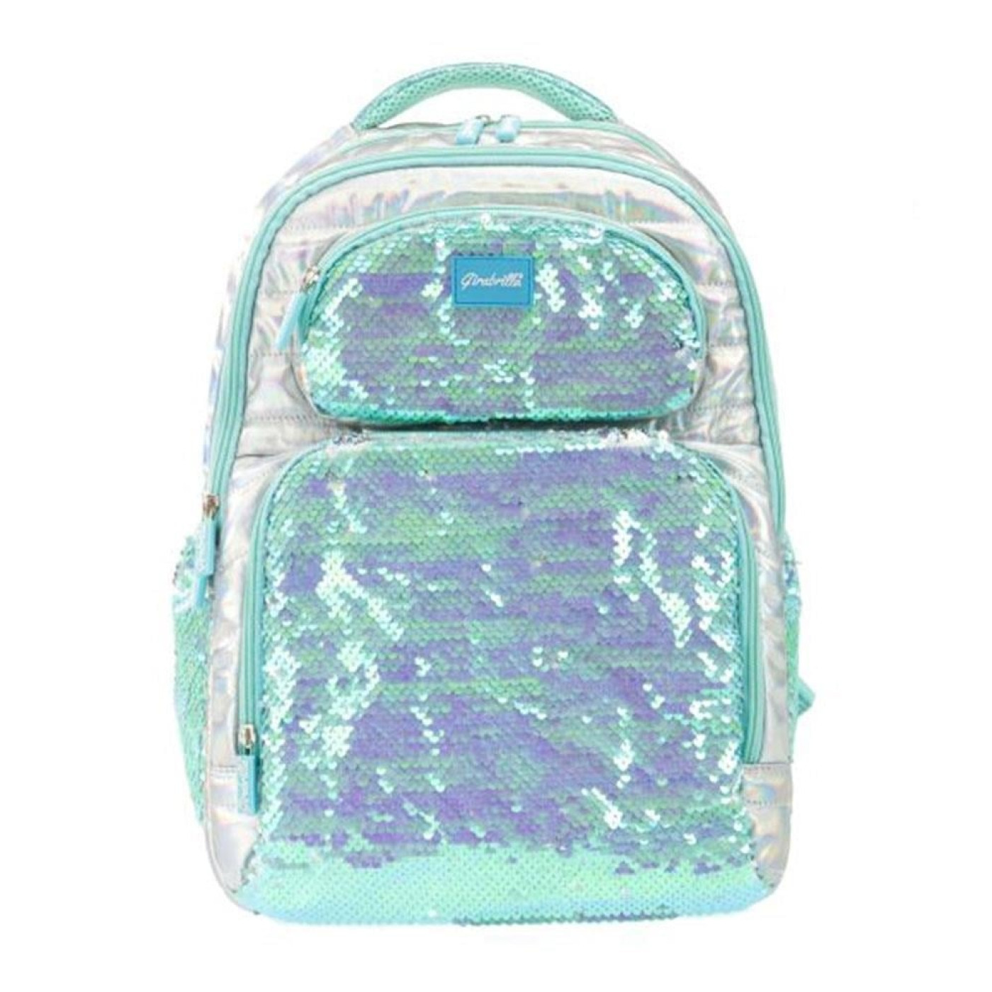 Payetli Okul Sırt Çantası Yeşil - 8056779190185 Girabrilla - Payetli Okul Sırt Çantası Yeşil - ST00388 - 8056779190185