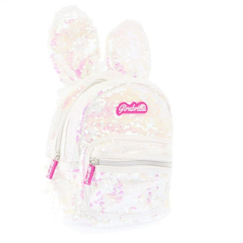 Girabrilla - Payetli Sırt Çantası Tavşan Fuşya Girabrilla - Payetli Sırt Çantası Tavşan Fuşya