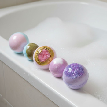 Girabrilla Pink It Rainbow Banyo Bombası Seti
