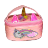 Girabrilla - Puffer Unicorn Makyaj Çantası Koyu Pembe - Çantalar Görseli