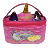 Girabrilla - Puffer Unicorn Makyaj Çantası Koyu Pembe - Çantalar Görseli