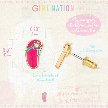 Cutie Studs- Flip to the Flop