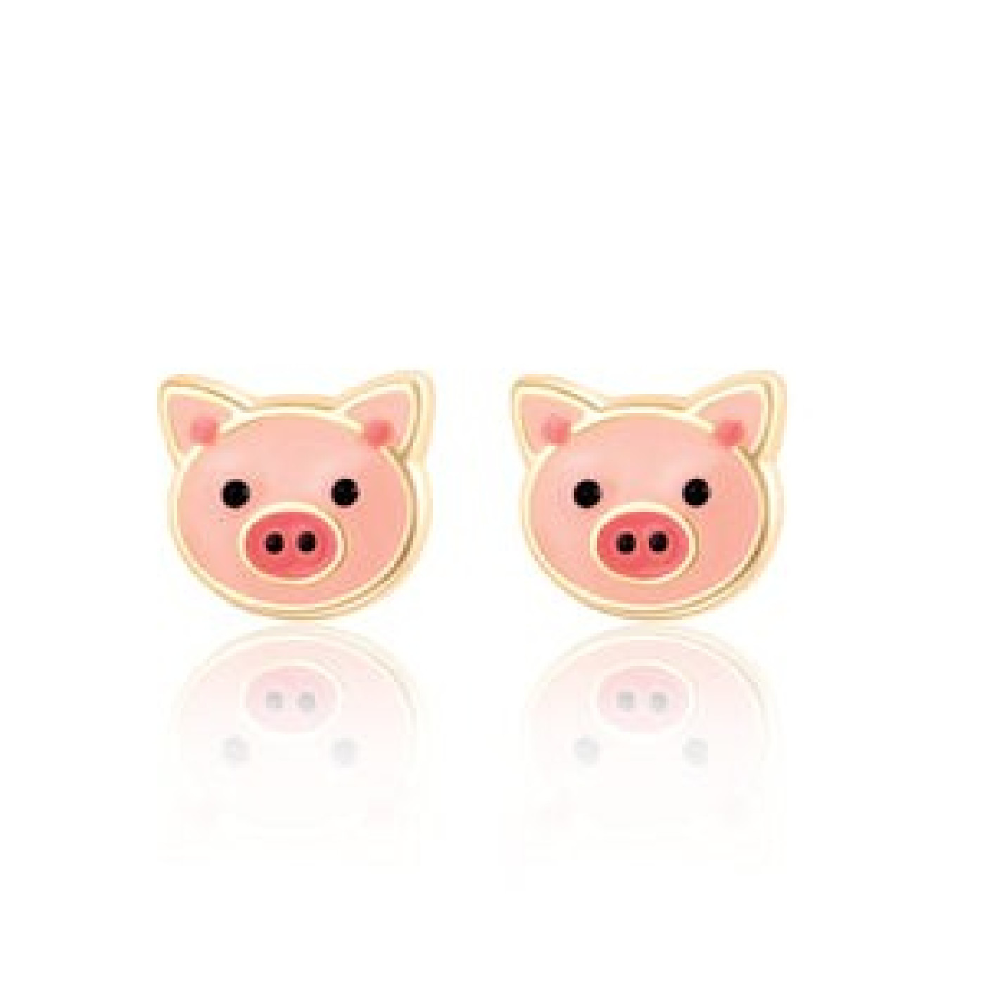 Cutie Studs / Küpe- Precious Pig - ST01158 - j535s
