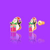 Holiday Studs- Penguin Surprise - ST01159 - jx515s