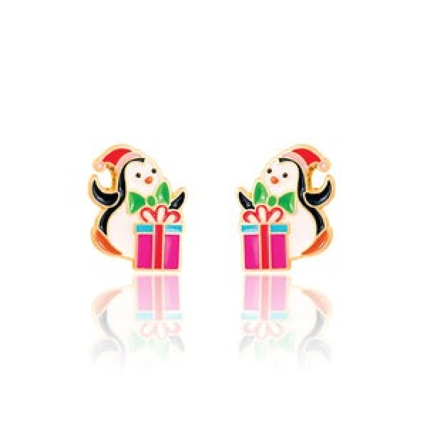 Holiday Studs- Penguin Surprise - ST01159 - jx515s